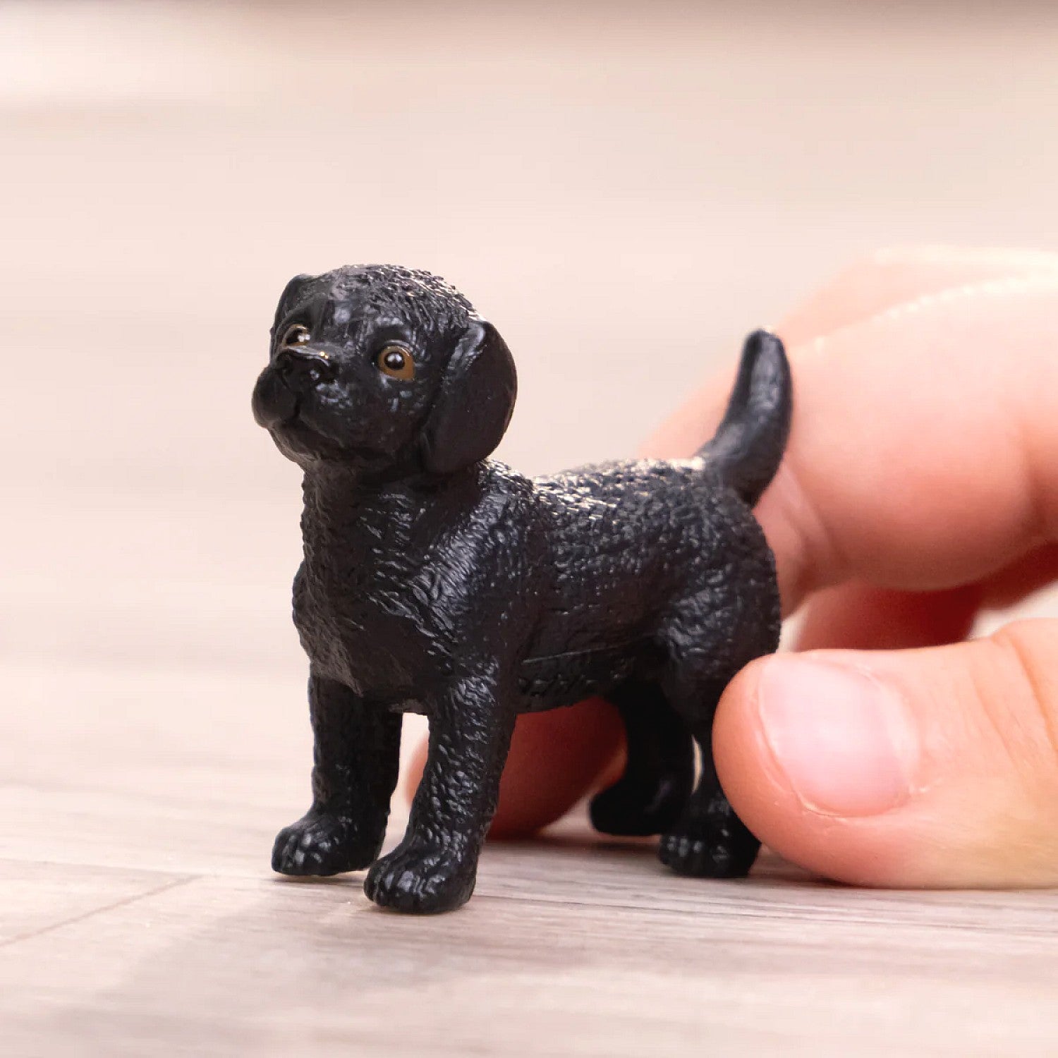 Schleich - Black Labrador Retriever Puppy Figurine