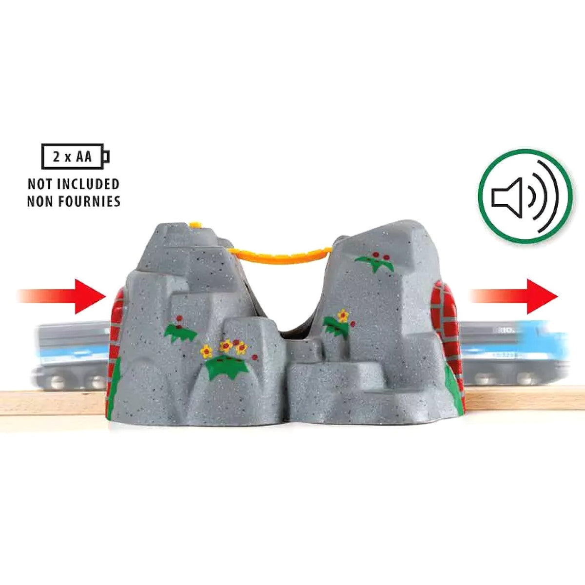 BRIO World - Adventure Tunnel Set