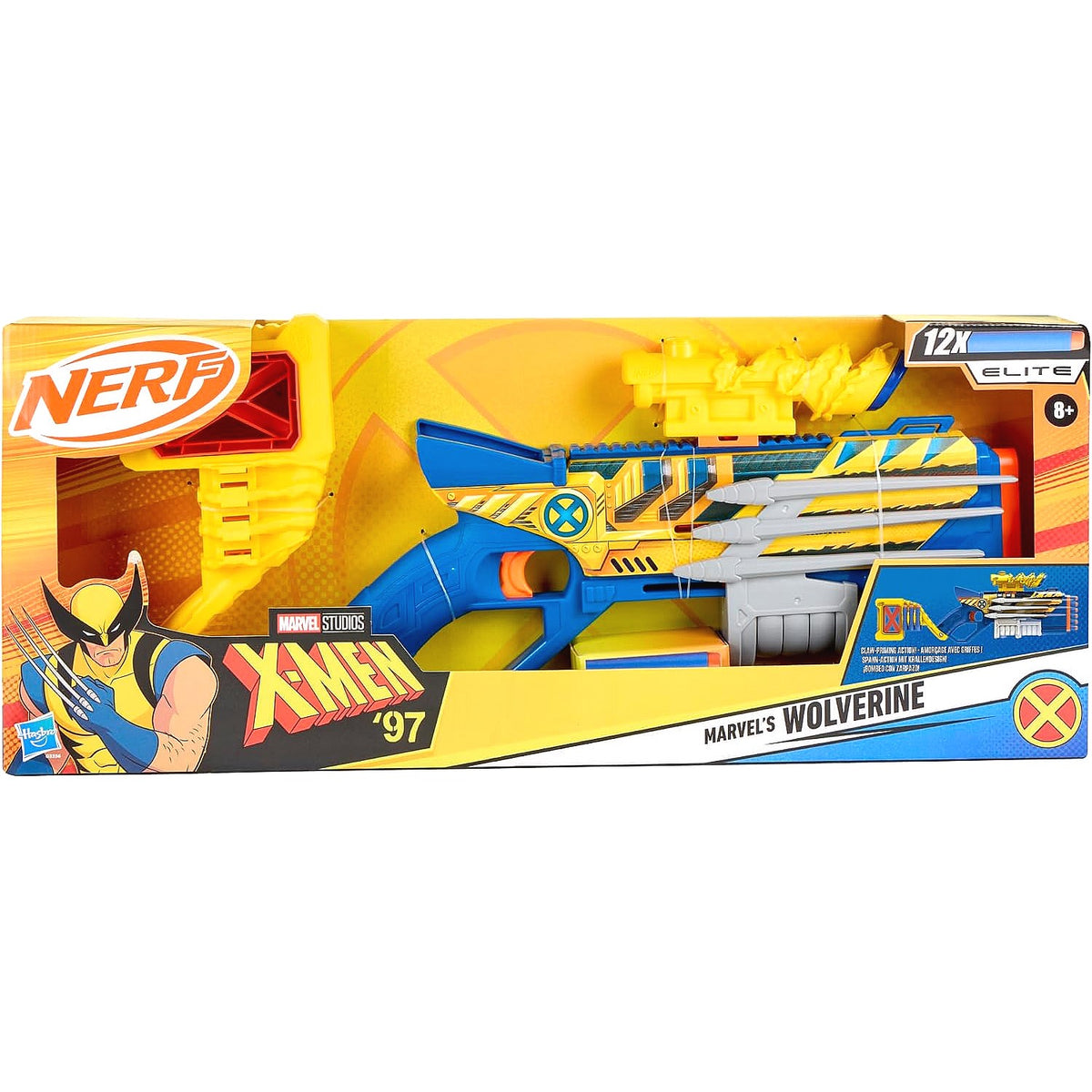 Nerf - Marvel's Wolverine X-Men '97 Blaster - Hasbro