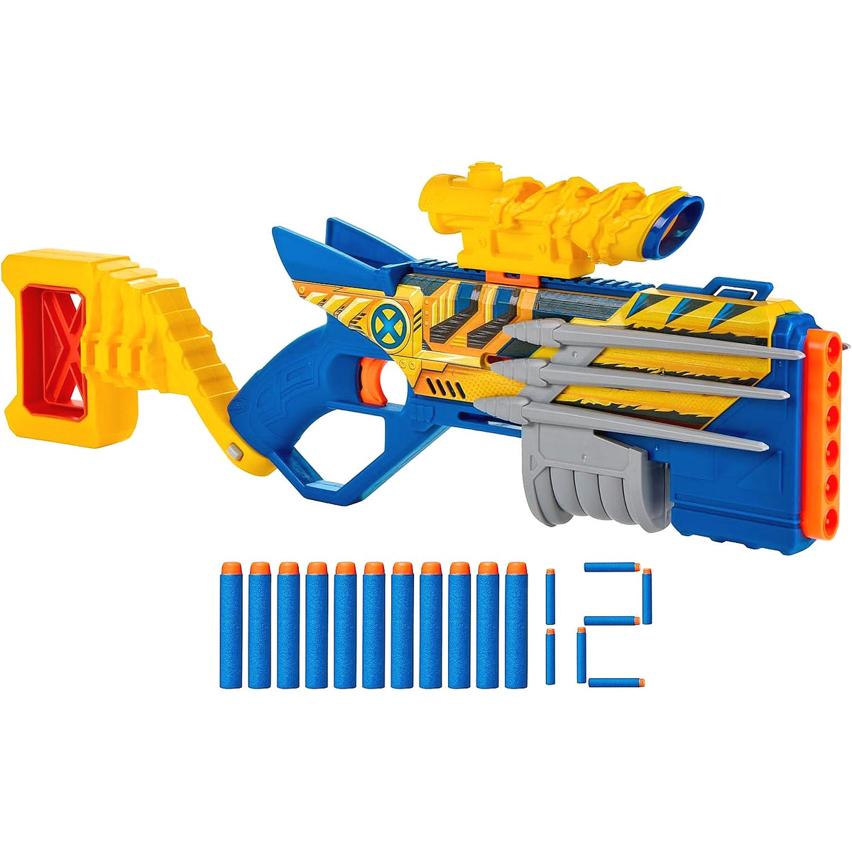 Nerf - Marvel's Wolverine X-Men '97 Blaster - Hasbro