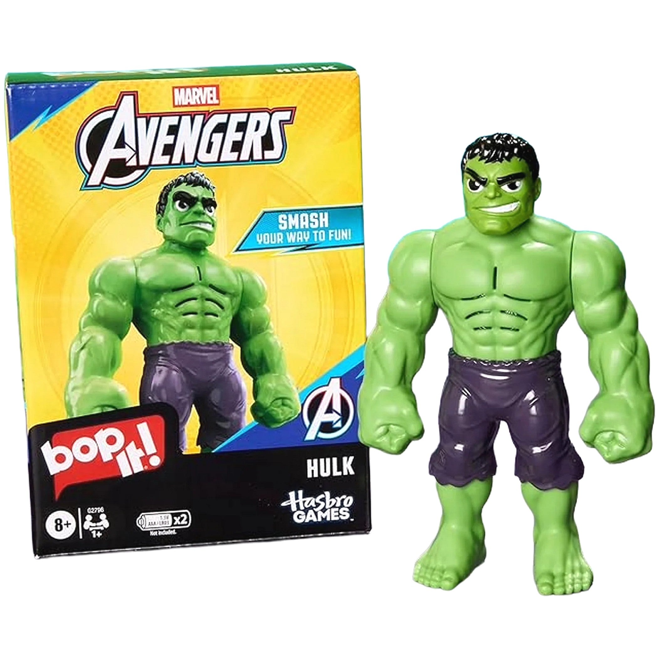 Hasbro Games - Bop It! Marvel Avengers Hulk Electronic Game