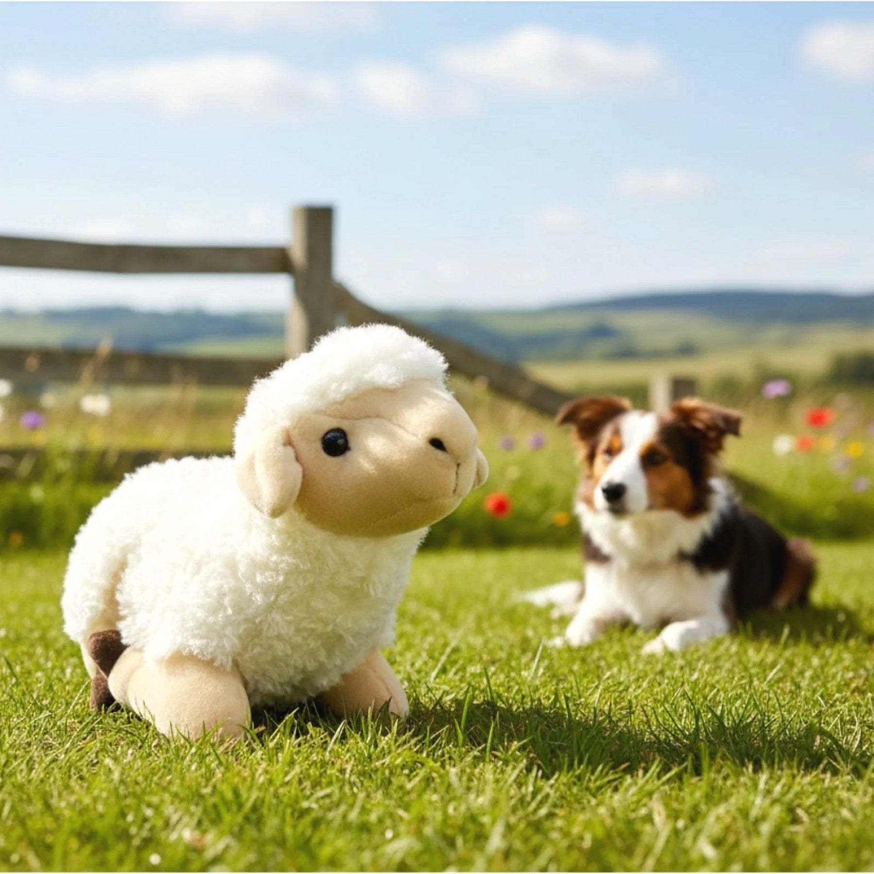 Bocchetta - Lola Sheep Lying Soft Plush 30cm