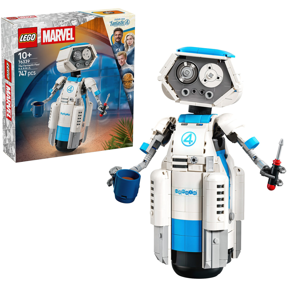 LEGO® 76339 The Fantastic Four H.E.R.B.I.E. - Marvel Super Heroes