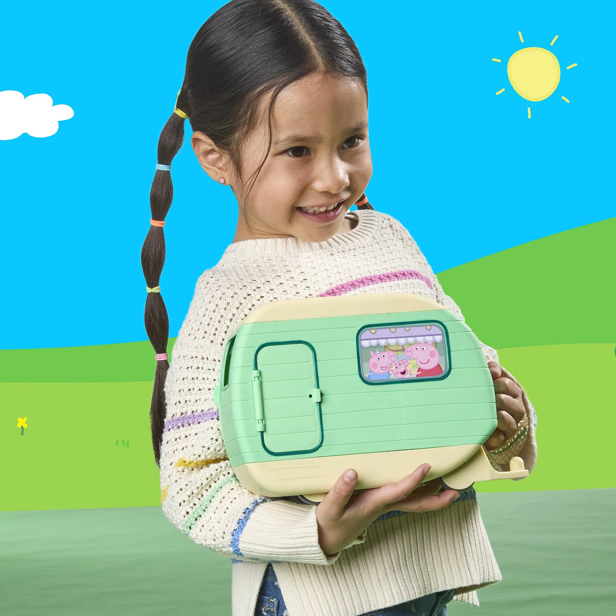 Peppa Pig - Three Little Piggies Caravan Playset - Hasbro
