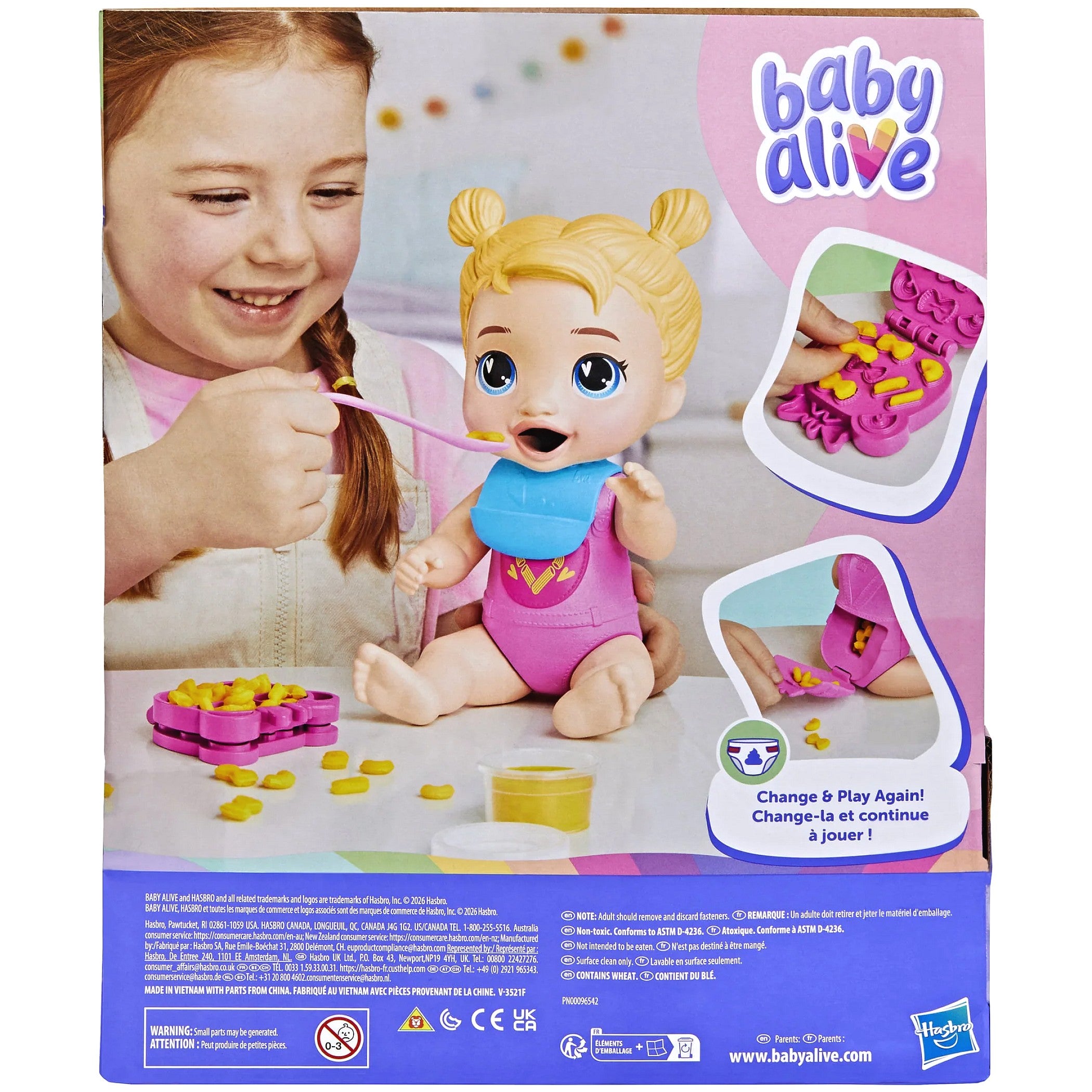 Baby Alive - Dinnertime Creations Blonde Hair Harper - Hasbro