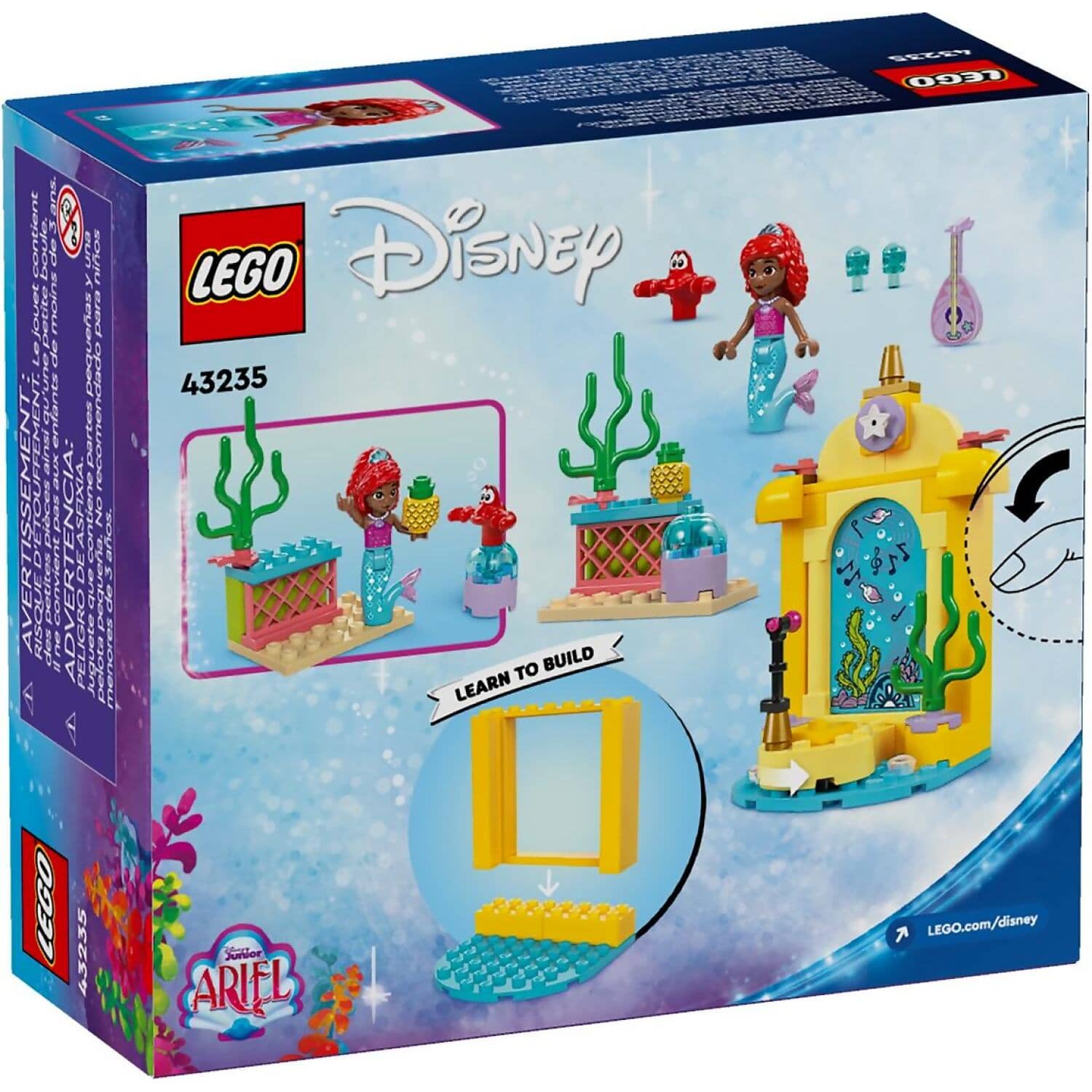 LEGO® 43235 Ariel's Music Stage - Disney 4+