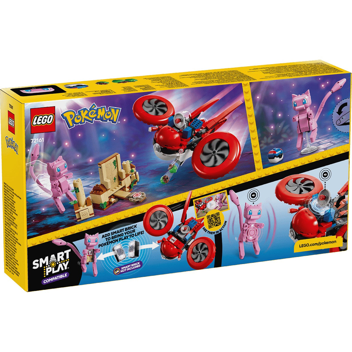 LEGO® 72161 SMART Play™ Compatible Drone Search for Mythical Mew - Pokémon™
