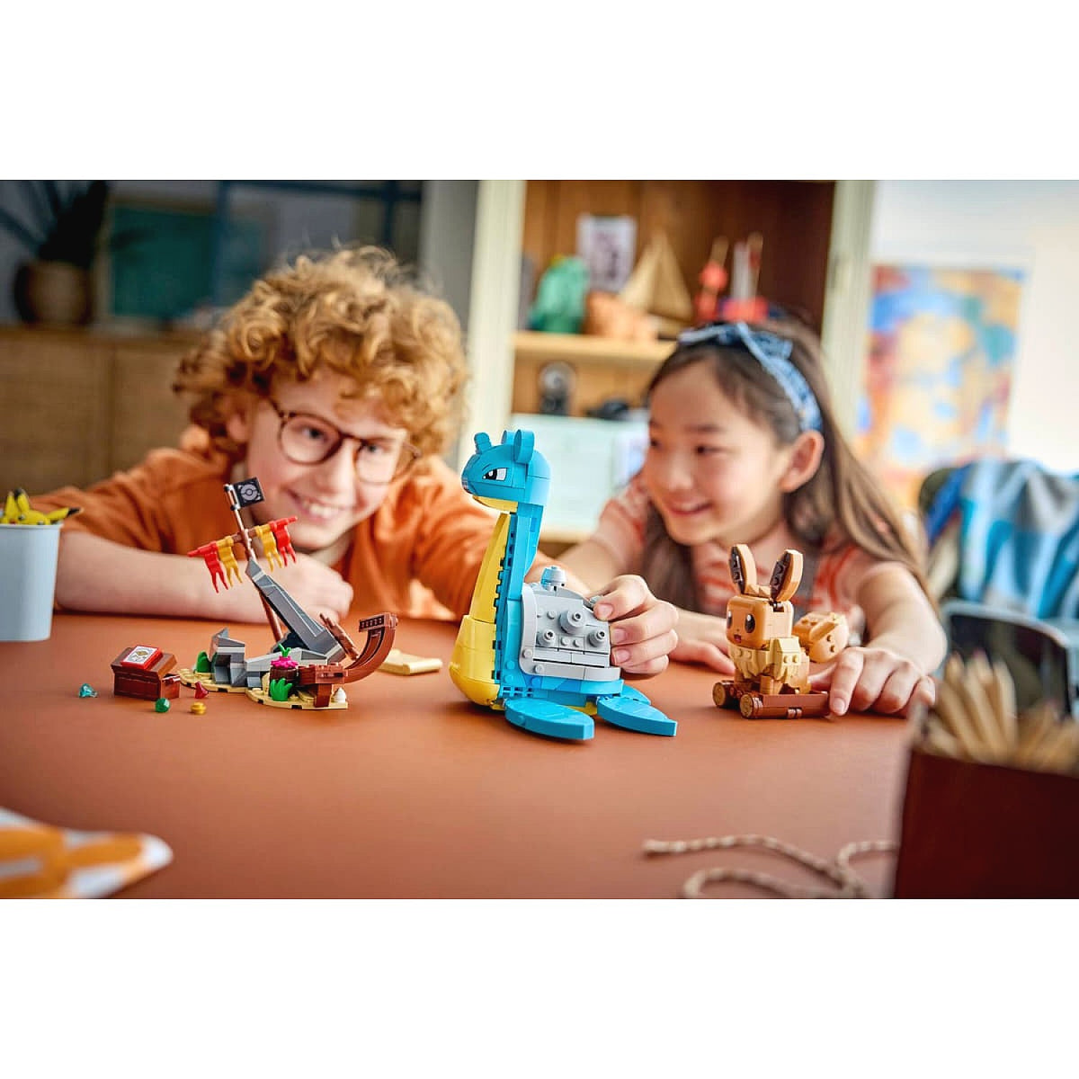 LEGO® 72162 SMART Play™ Compatible Eevee and Lapras's Treasure Hunt - Pokémon™