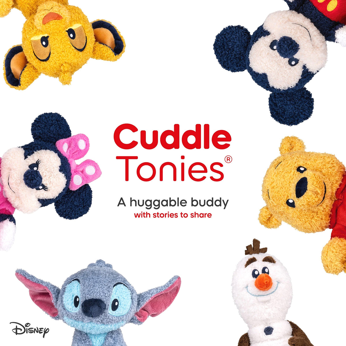 Tonies - Cuddle Tonie: Disney Minnie Mouse Tonie Audio Character Plush (Toniebox not Included)
