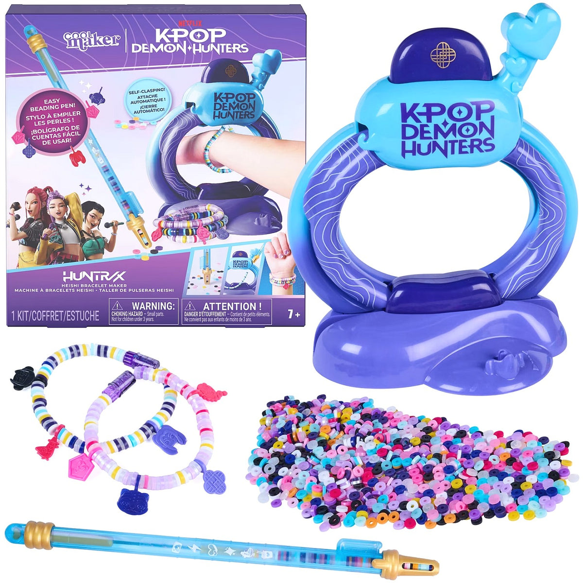 Cool Maker - KPop Demon Hunters HUNTR/X Heishi Bracelet Maker