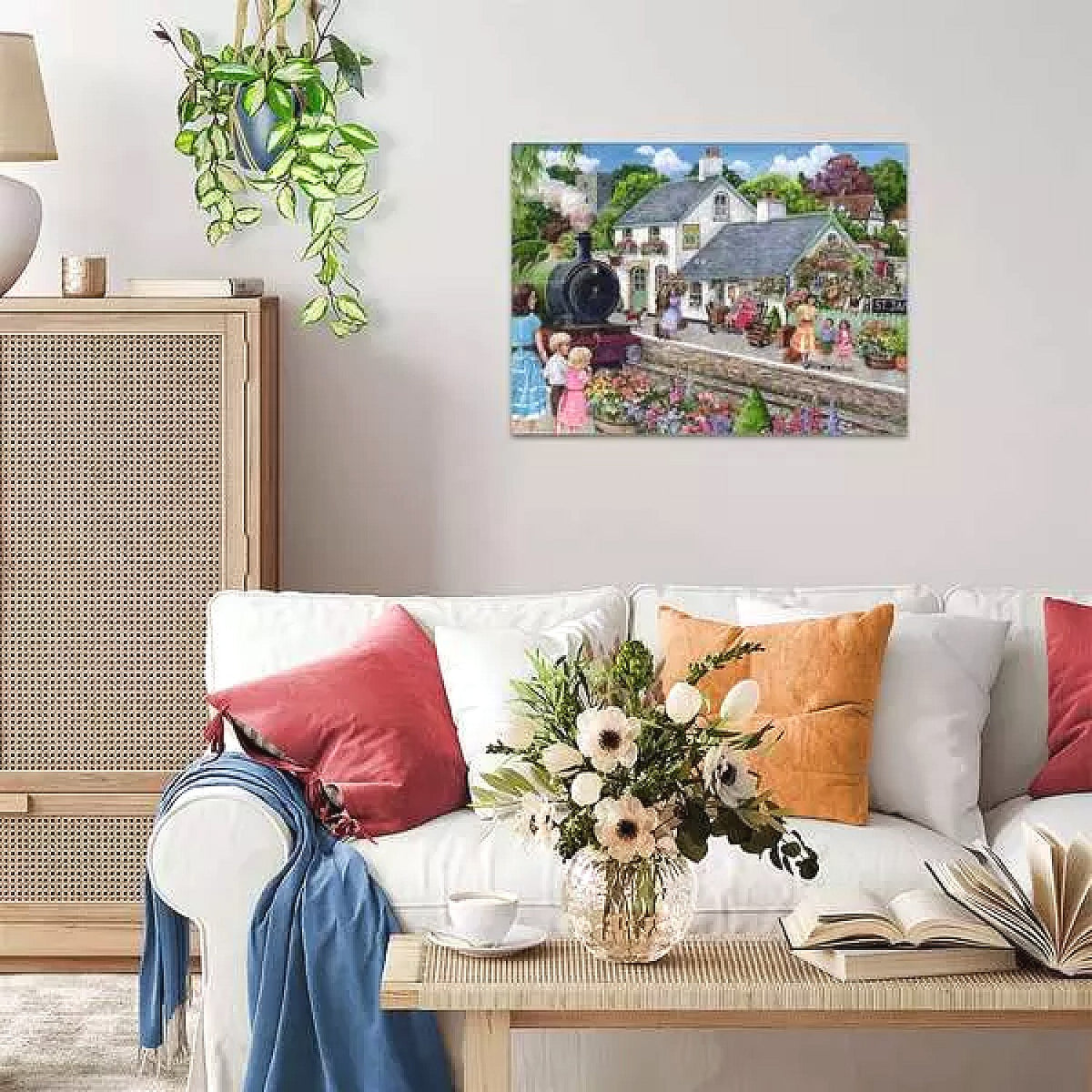 Ravensburger - Whistle Stop Cottage Jigsaw Puzzle 1000 Pieces