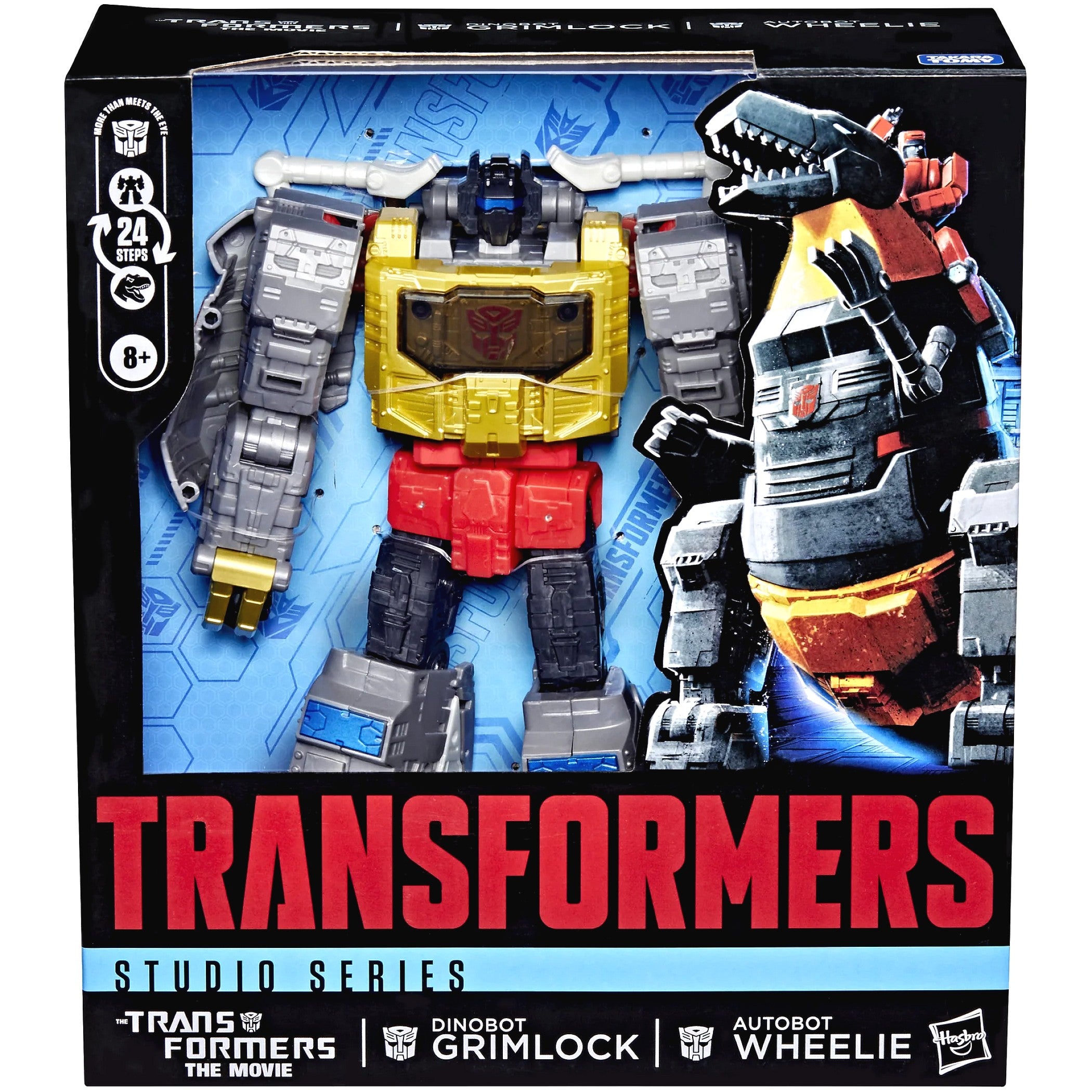 Transformers - Generations Studio Series Leader Class 86 Dinobot Grimlock Action Figure  - Hasbro