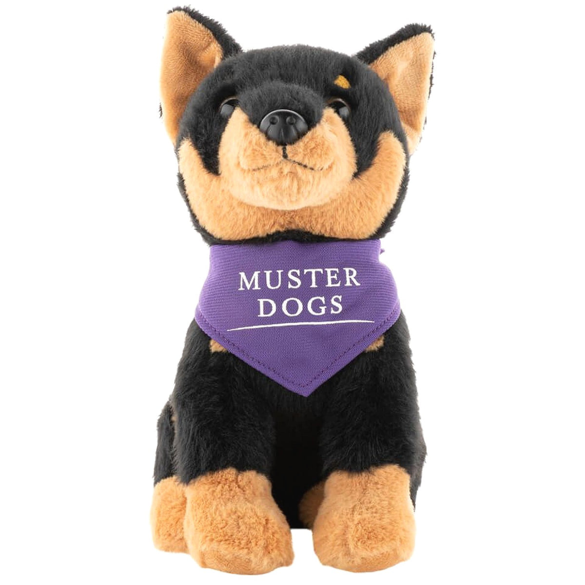 Muster Dogs - Black & Tan Kelpie 22cm Plush