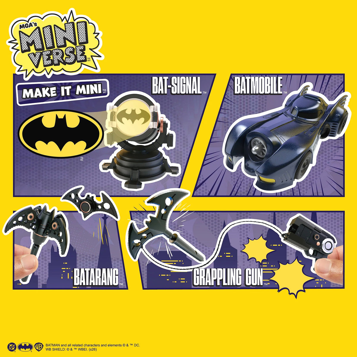 MGA's Miniverse - Make It Mini Batman Blind Capsule
