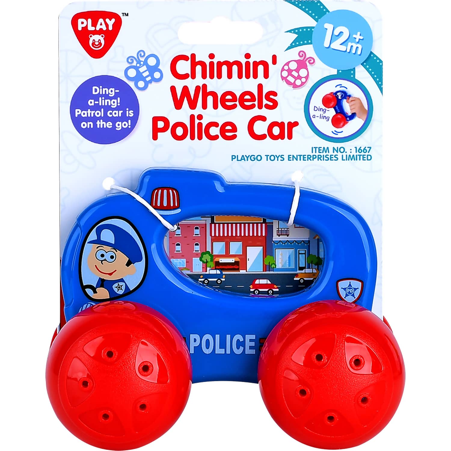 Playgo Toys Ent. Ltd - Chimin' Wheels Police Car