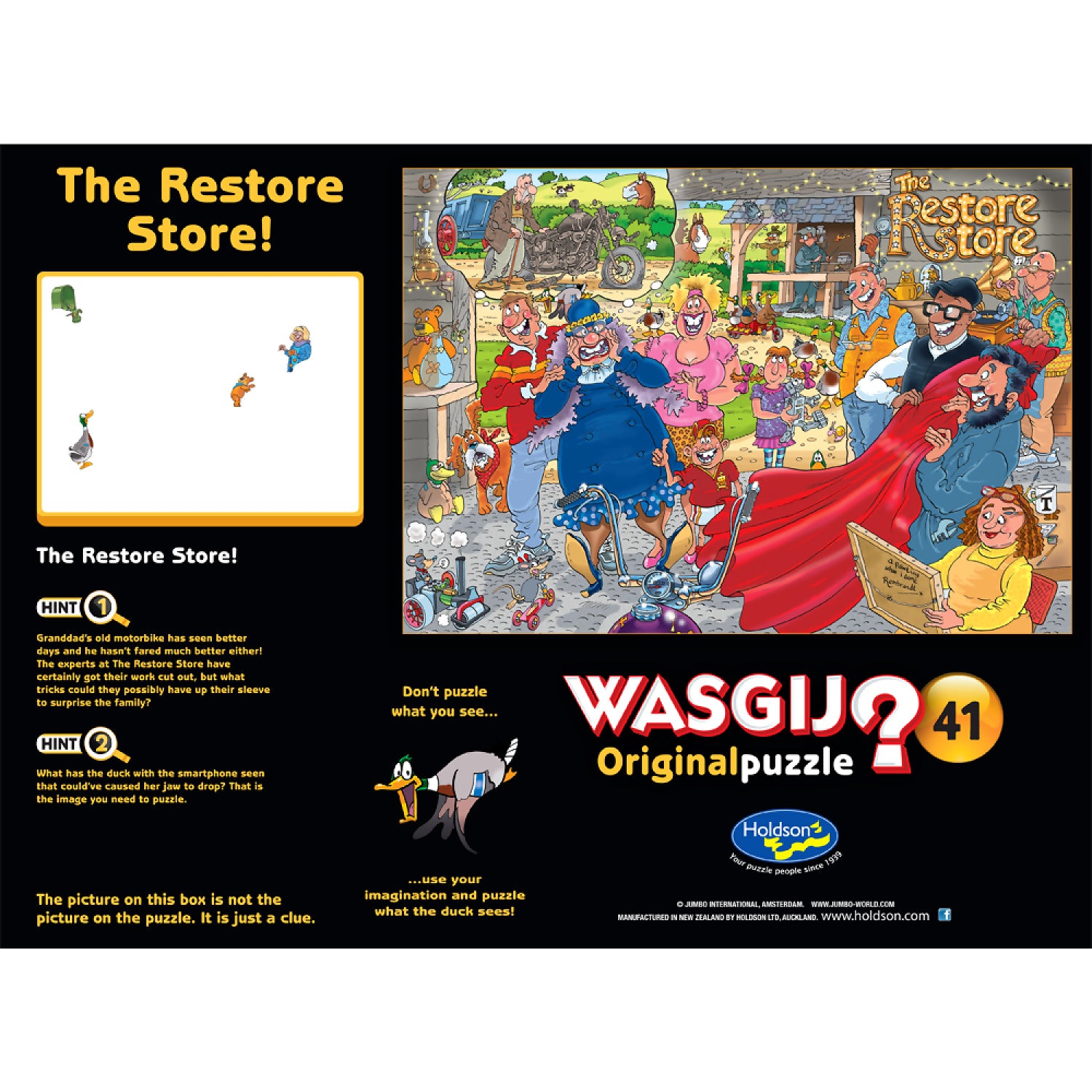 Wasgij? - Original 41 - The Restore Store - Holdson Jigsaw Puzzle 1000 Pieces