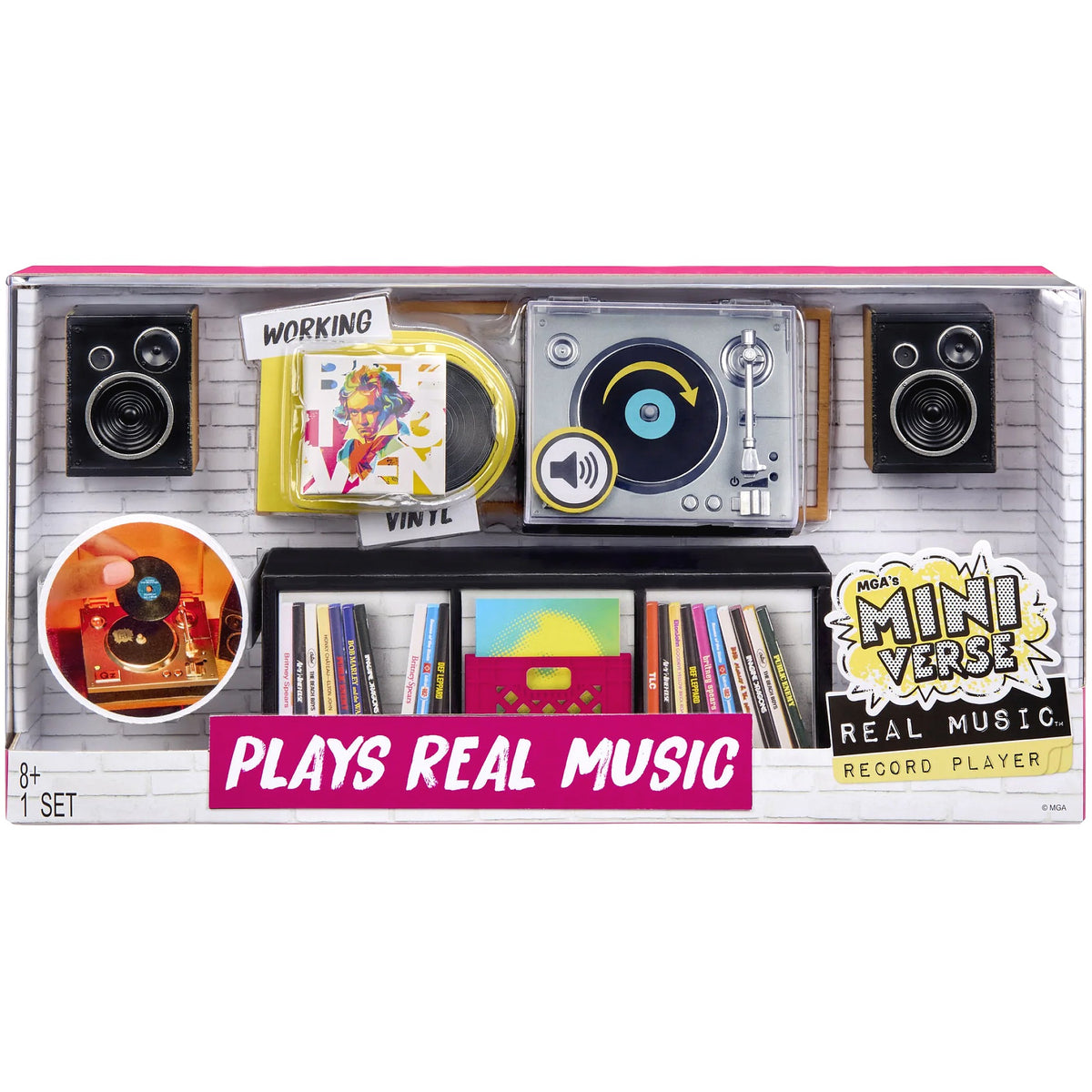 MGA's Miniverse - Real Music Record Player