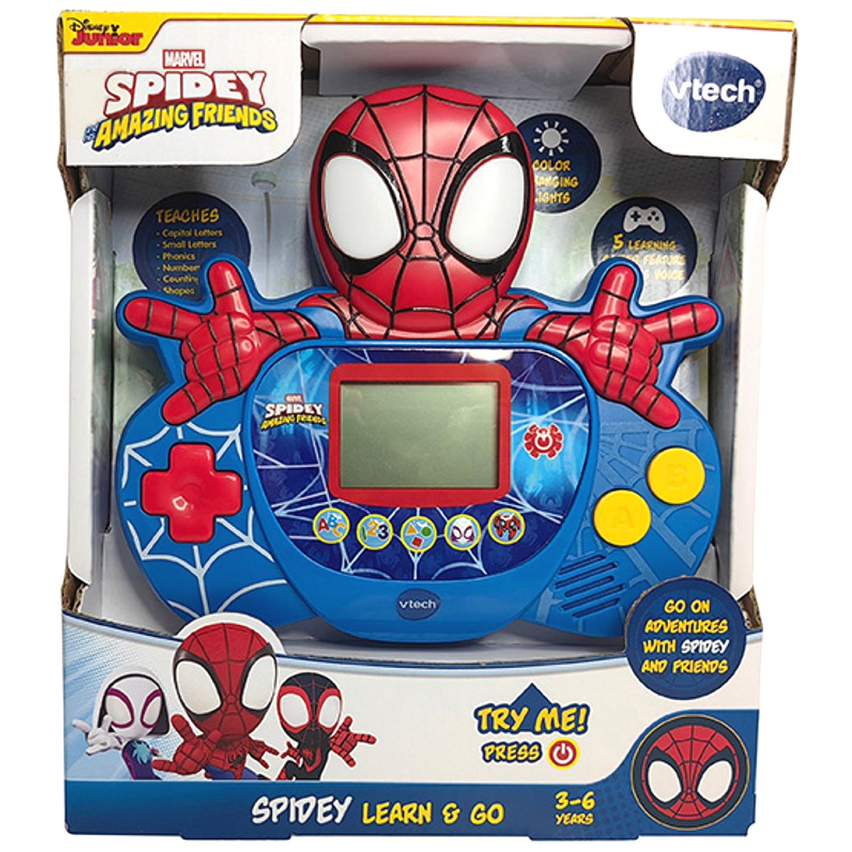 VTech - Spidey and His Amazing Friends Spidey Learn & Go