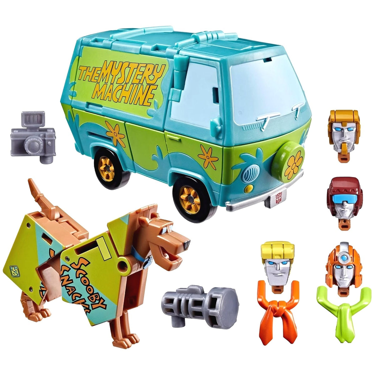 Transformers - X Scooby Doo Mysterious Prime & Automutt Action Figure - Hasbro