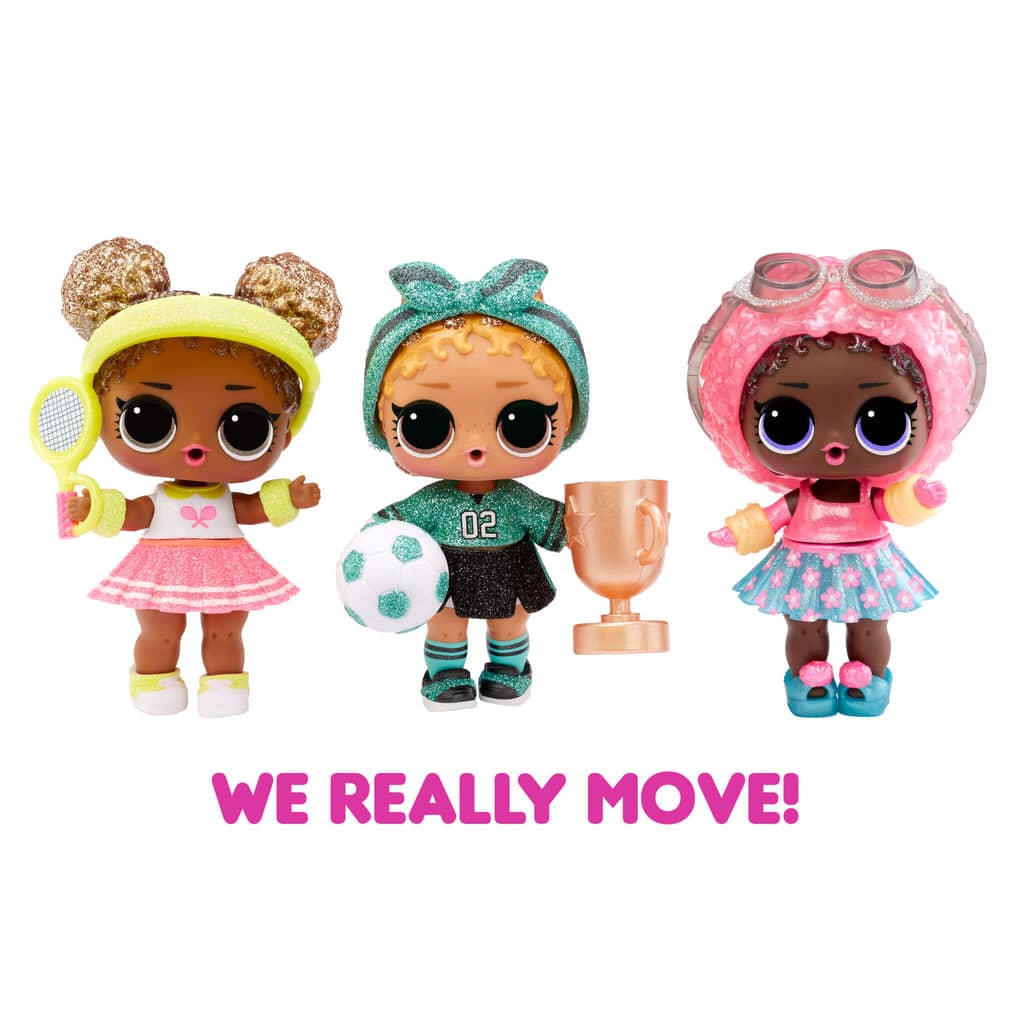 L.O.L. Surprise! - All-star Sports Moves Series 7 Unbox 8 Surprises Including A Movement Feature