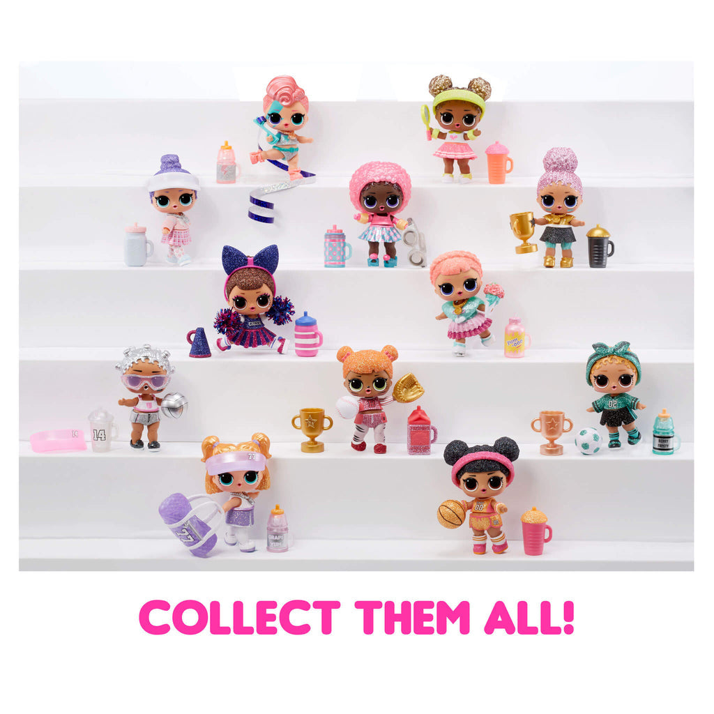 L.O.L. Surprise! - All-star Sports Moves Series 7 Unbox 8 Surprises Including A Movement Feature