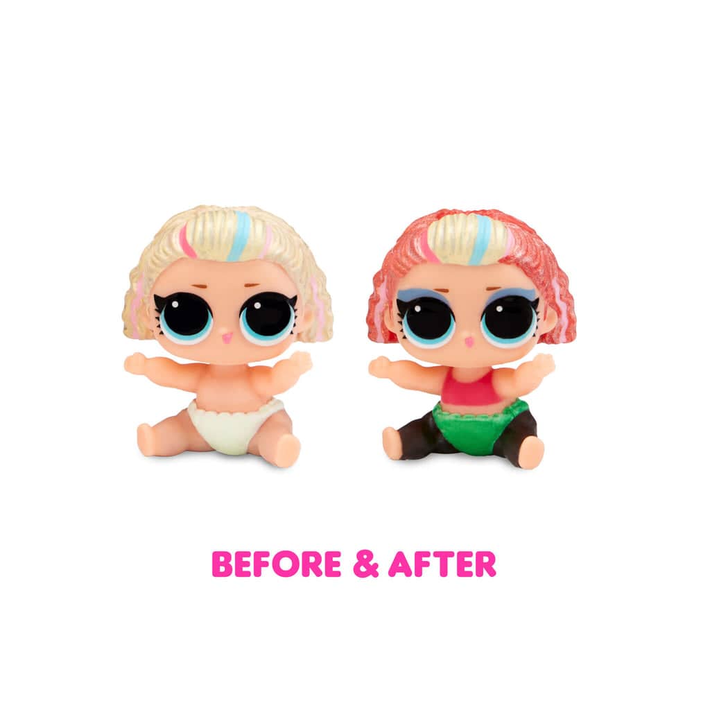 L.O.L. Surprise! - Glitter Color Change Lil Sis With 5 Surprises