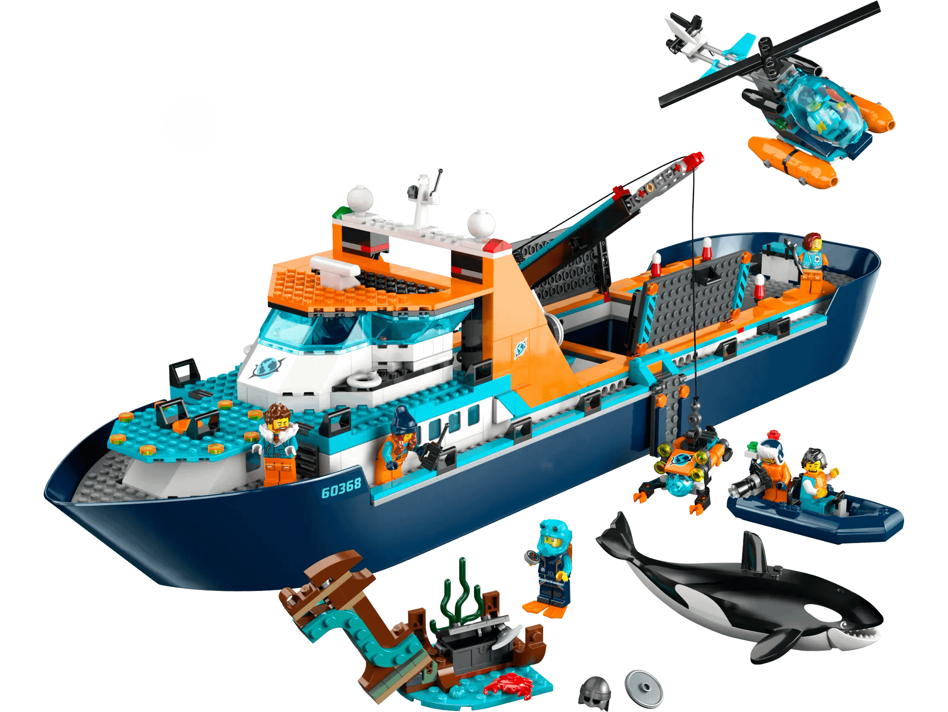 LEGO® 60368 Arctic Explorer Ship - City