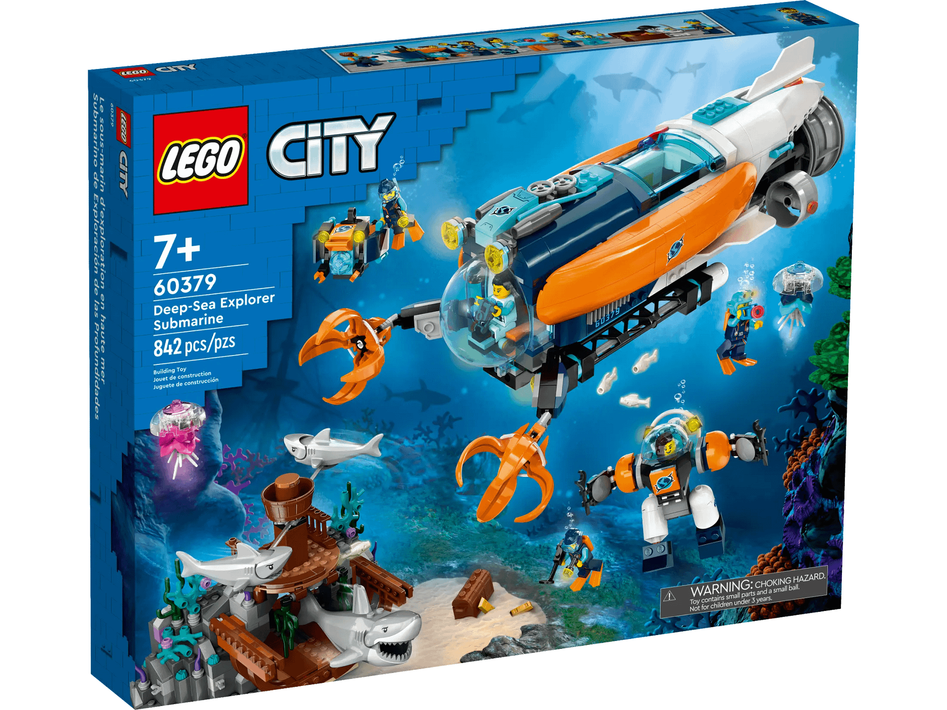 LEGO® 60379 Deep-Sea Explorer Submarine - City