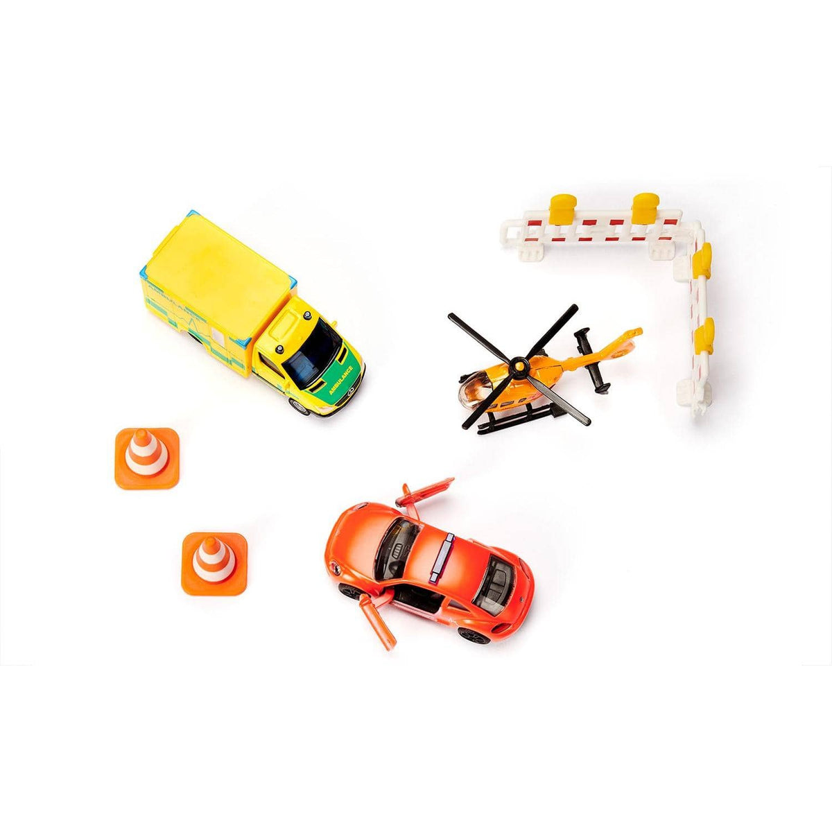 Siku - Emergency Vehicle Rescue Gift Set 3 X Vehicle Playset Includes Accessories