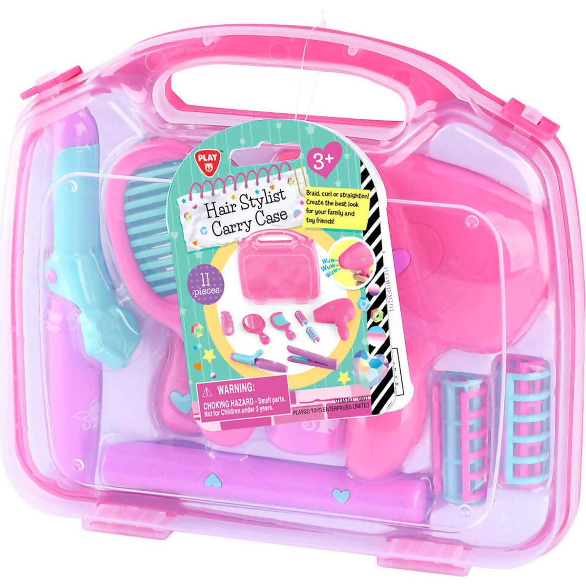 Playgo Toys Ent. Ltd - Hair Stylist Carry Case