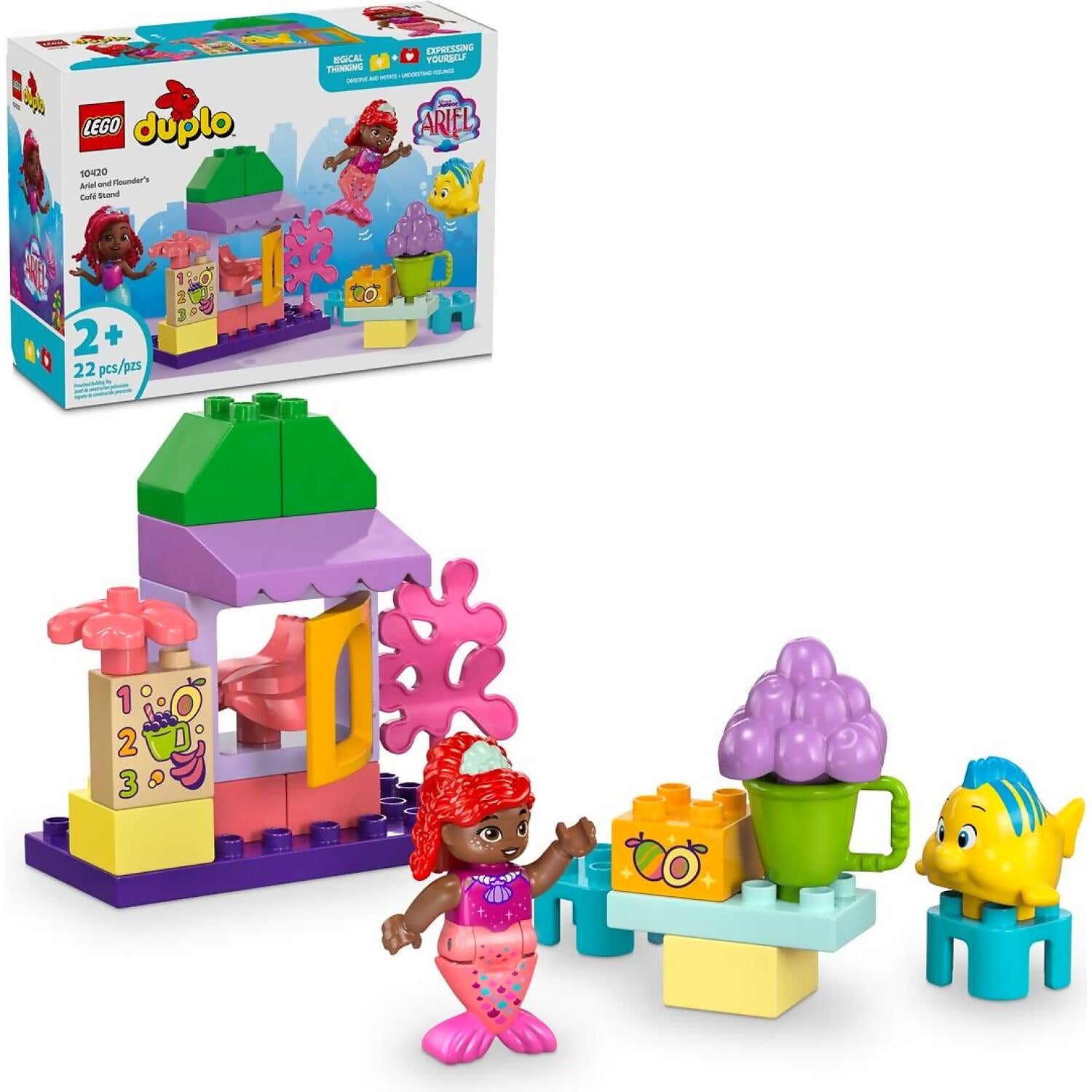LEGO® 10420 Ariel and Flounder's Cafe Stand -  DUPLO®