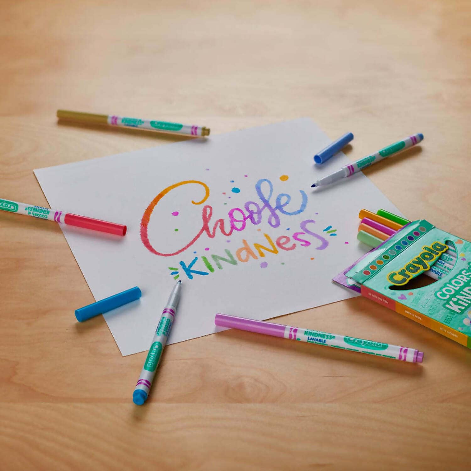 Crayola - Colors Of Kindness Fineline Washable Markers 10 Pack