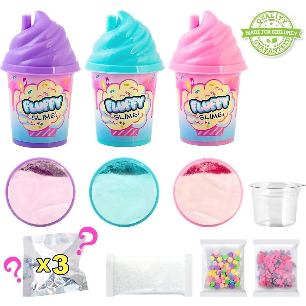So Slime - Diy - Fluffy Pop Shaker 3 Pack