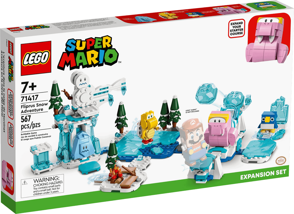 LEGO® 71417 Fliprus Snow Adventure Expansion Set - Super Mario™