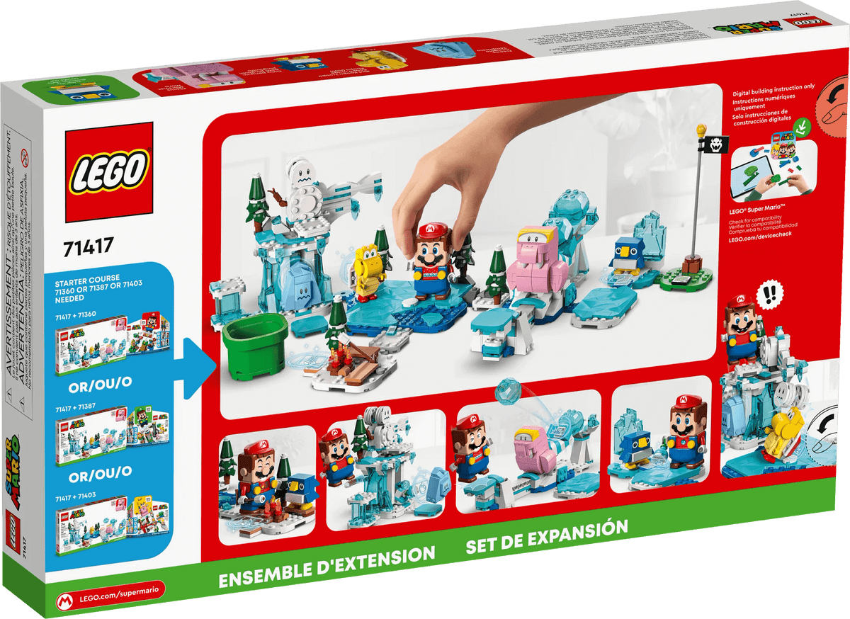 LEGO® 71417 Fliprus Snow Adventure Expansion Set - Super Mario™
