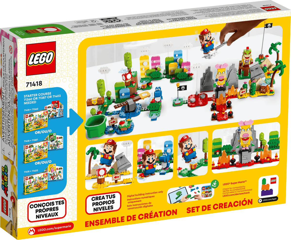 LEGO® 71418 Creativity Toolbox Maker Set - Super Mario™