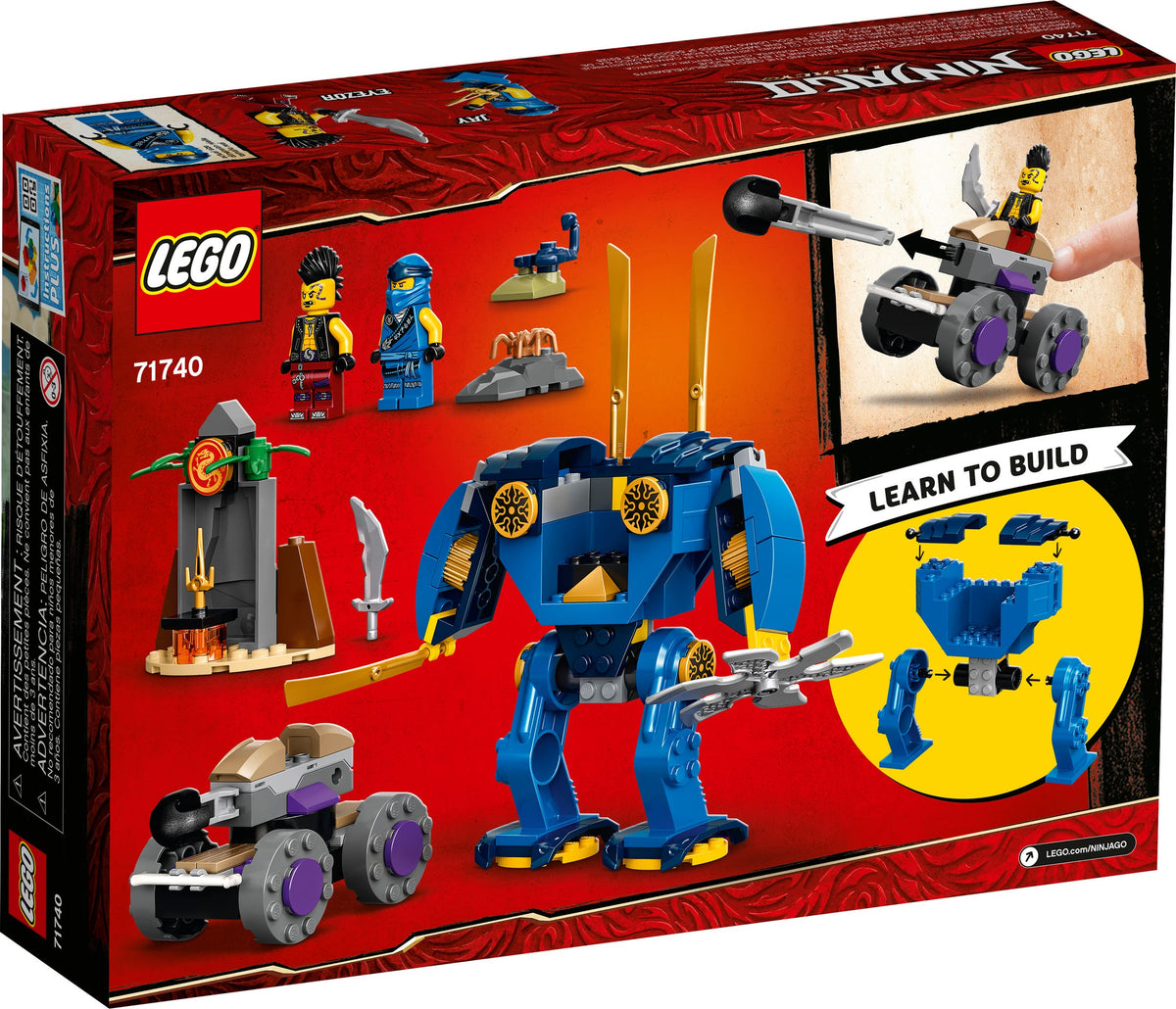 LEGO® 71740 Jay' s Electro Mech - NINJAGO® 4+