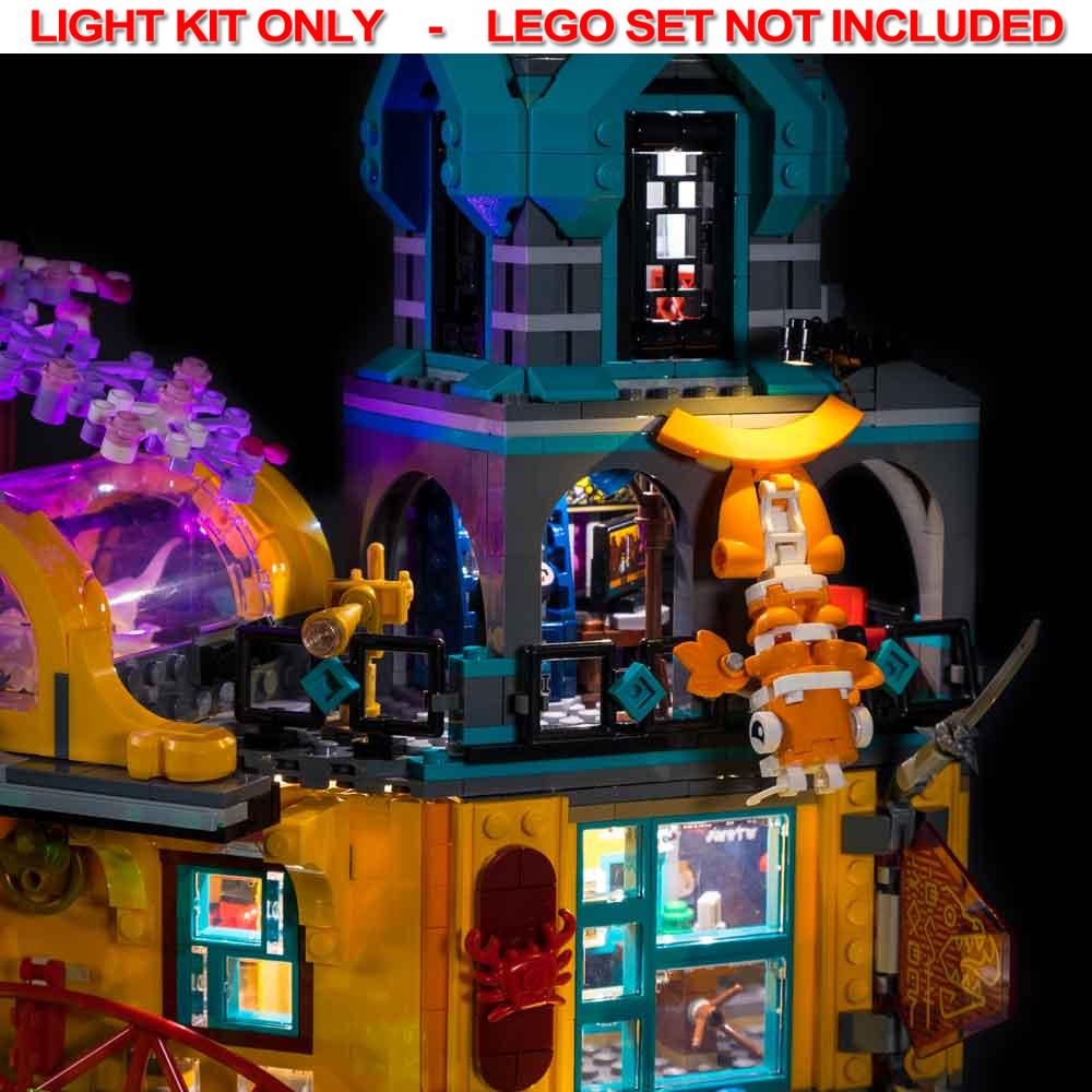 Light My Bricks - LIGHT KIT for LEGO® NINJAGO® City Gardens 71741