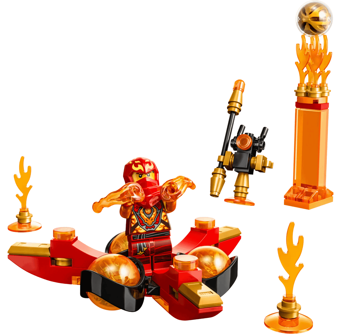 LEGO® 71777 Kai s Dragon Power Spinjitzu Flip - NINJAGO®