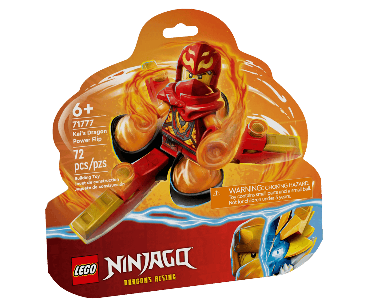 LEGO® 71777 Kai s Dragon Power Spinjitzu Flip - NINJAGO®
