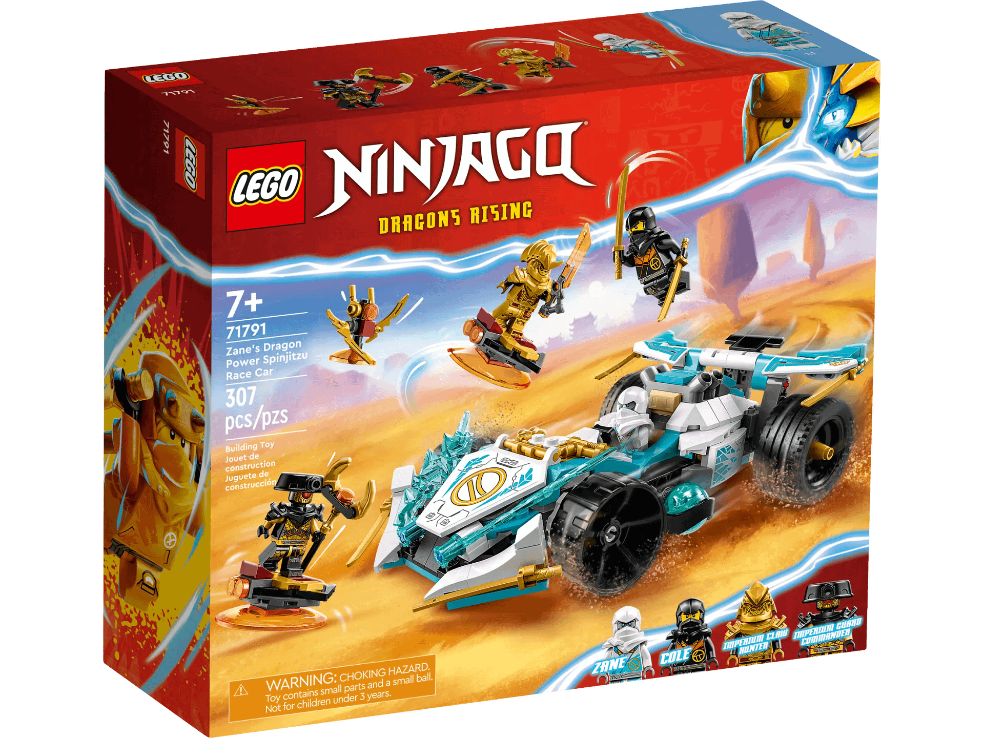 LEGO® 71791 Zane s Dragon Power Spinjitzu Race Car - NINJAGO®