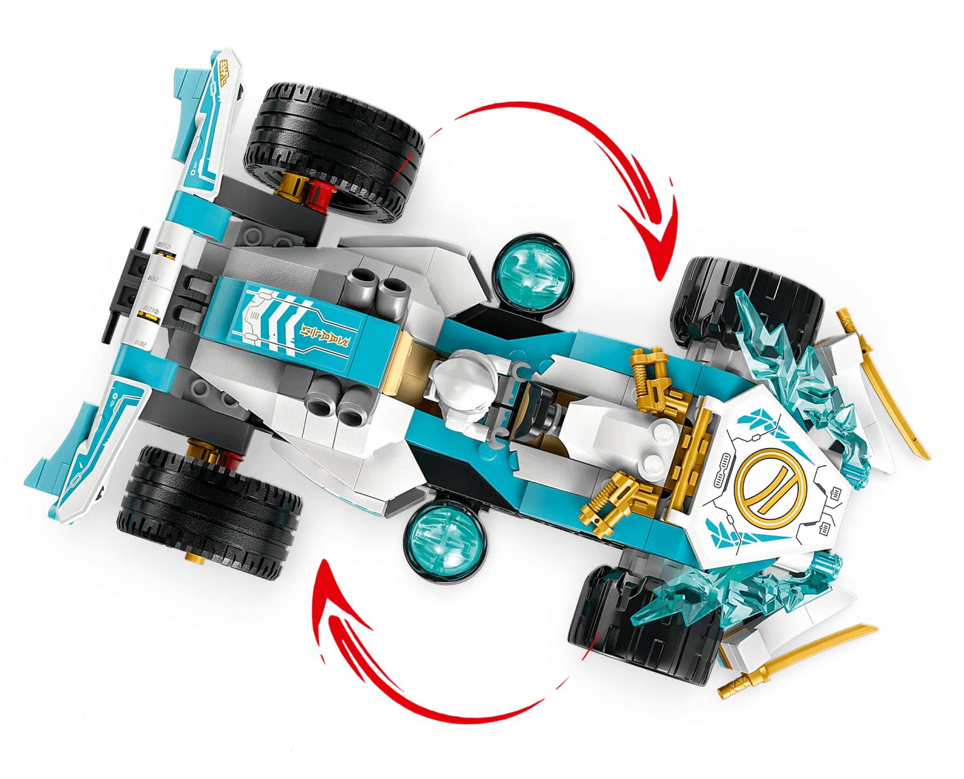LEGO® 71791 Zane s Dragon Power Spinjitzu Race Car - NINJAGO®