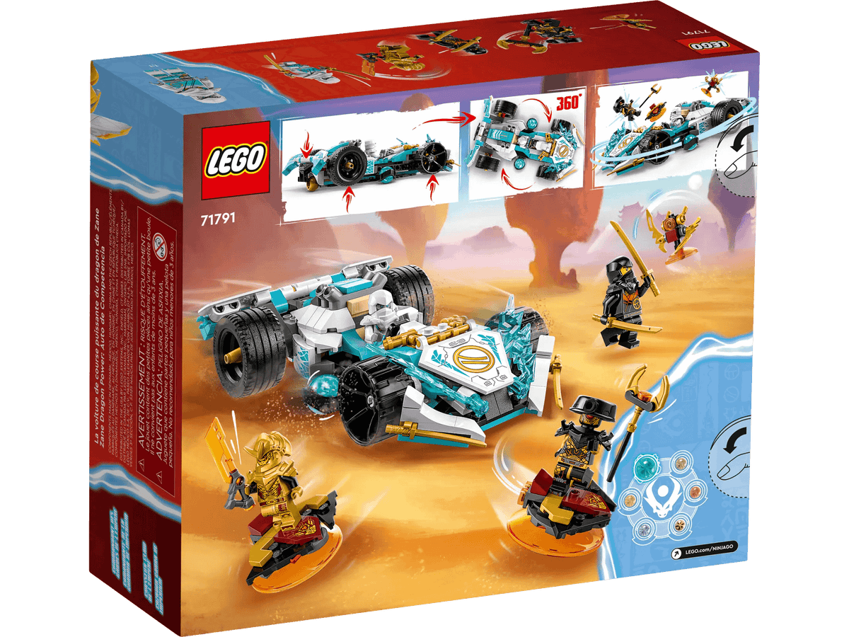 LEGO® 71791 Zane s Dragon Power Spinjitzu Race Car - NINJAGO®