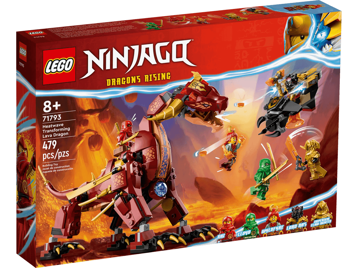LEGO® 71793 Heatwave Transforming Lava Dragon - NINJAGO®