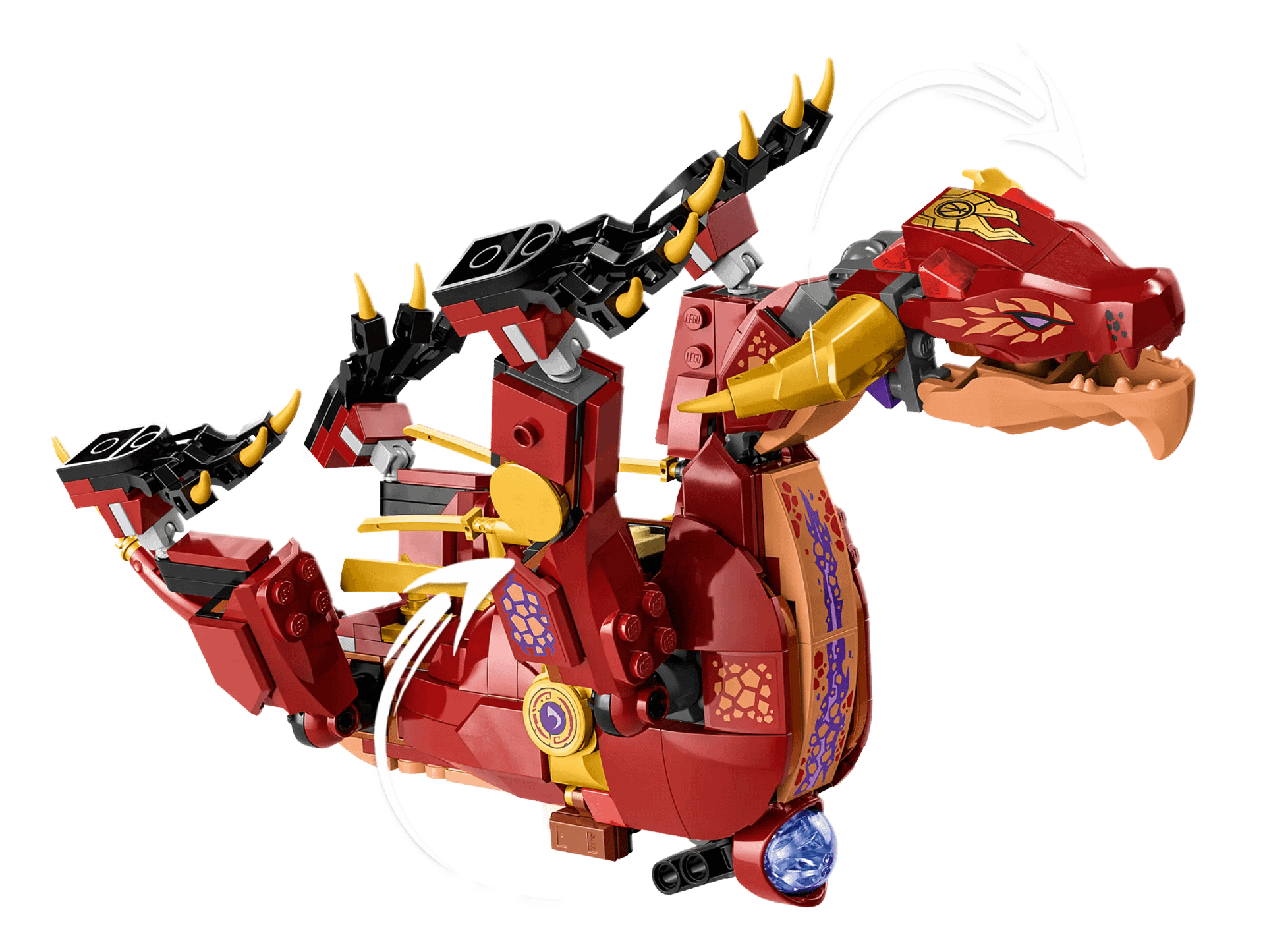 LEGO® 71793 Heatwave Transforming Lava Dragon - NINJAGO®