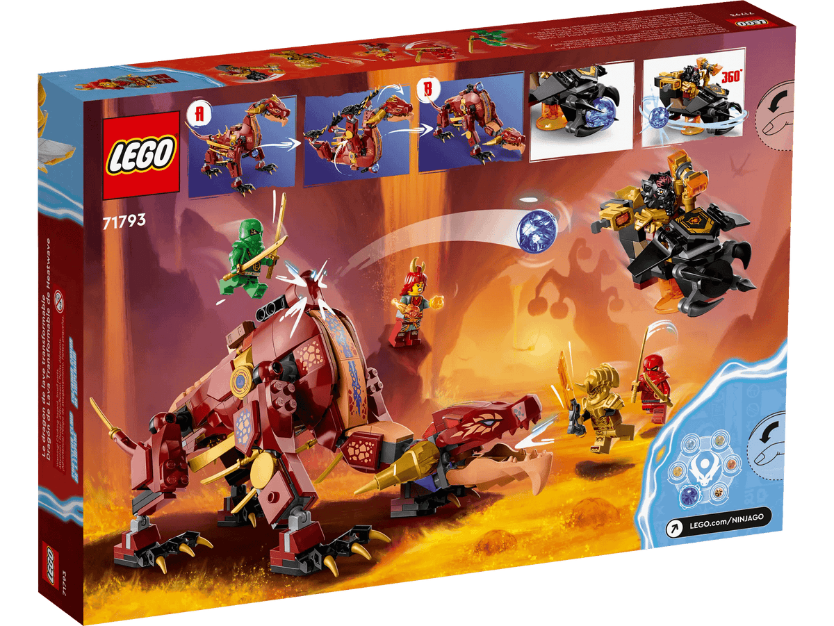 LEGO® 71793 Heatwave Transforming Lava Dragon - NINJAGO®