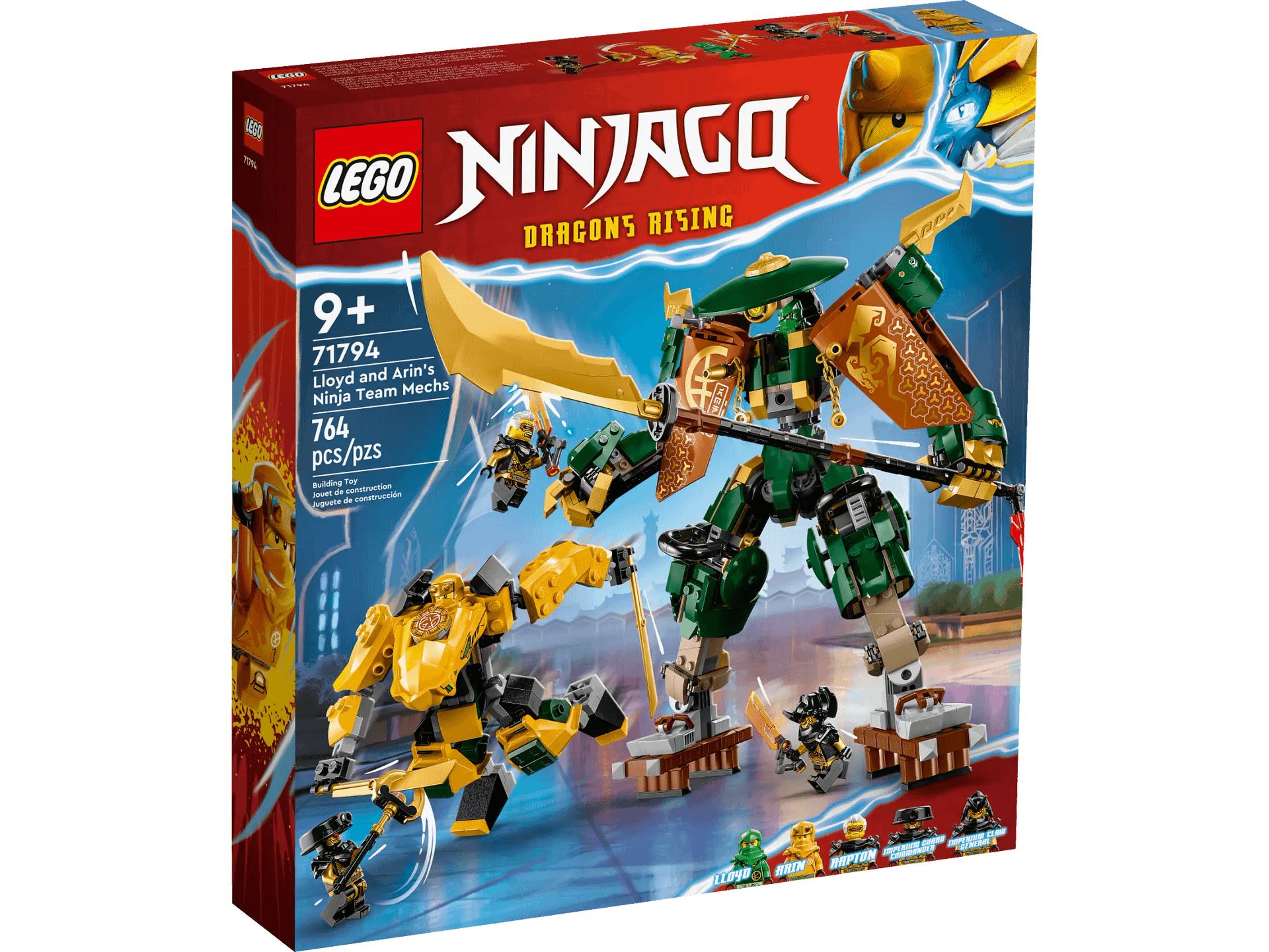 LEGO® 71794 Lloyd and Arin's Ninja Team Mechs - NINJAGO®