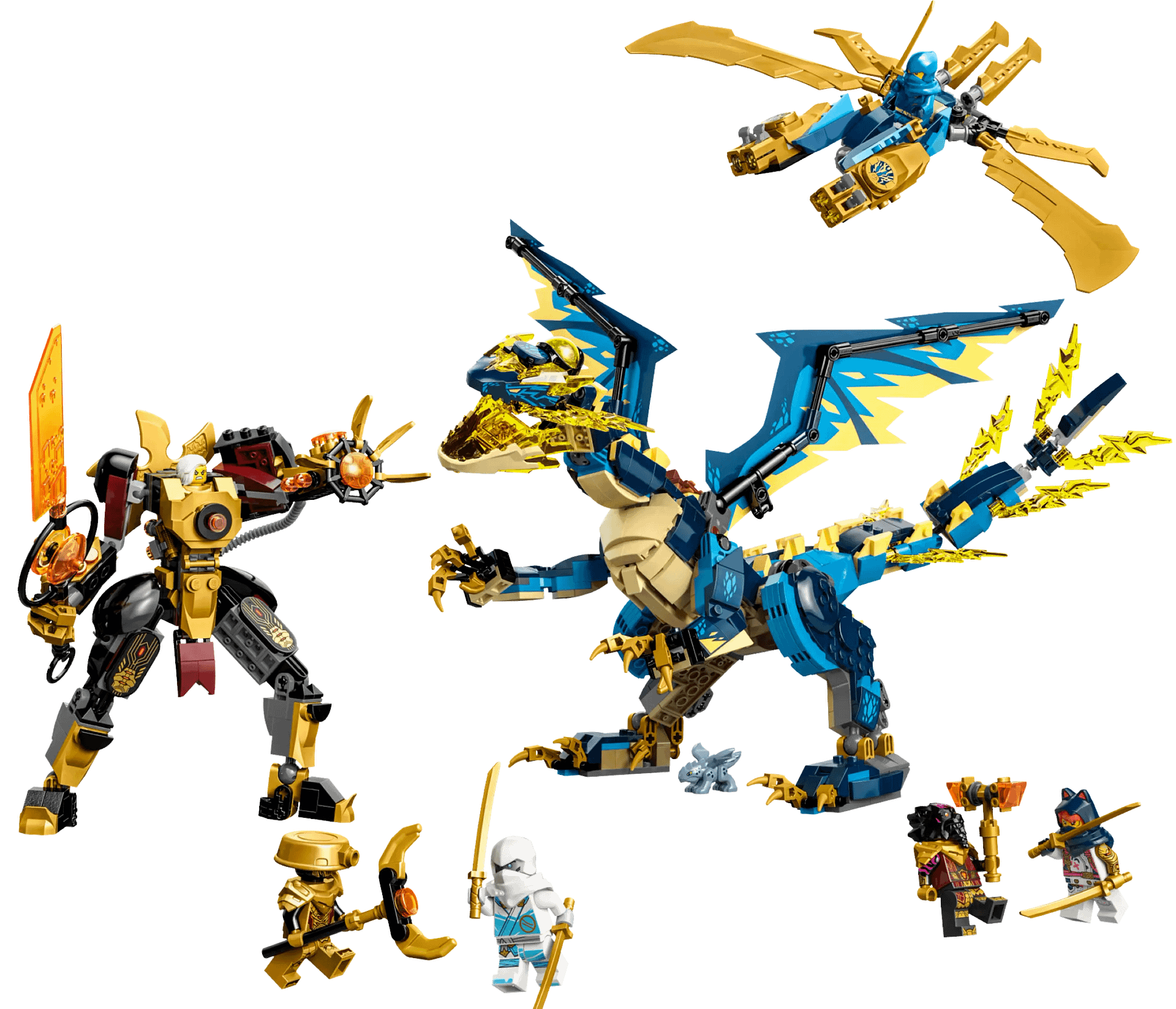 LEGO® 71796 Elemental Dragon vs. The Empress Mech - NINJAGO®