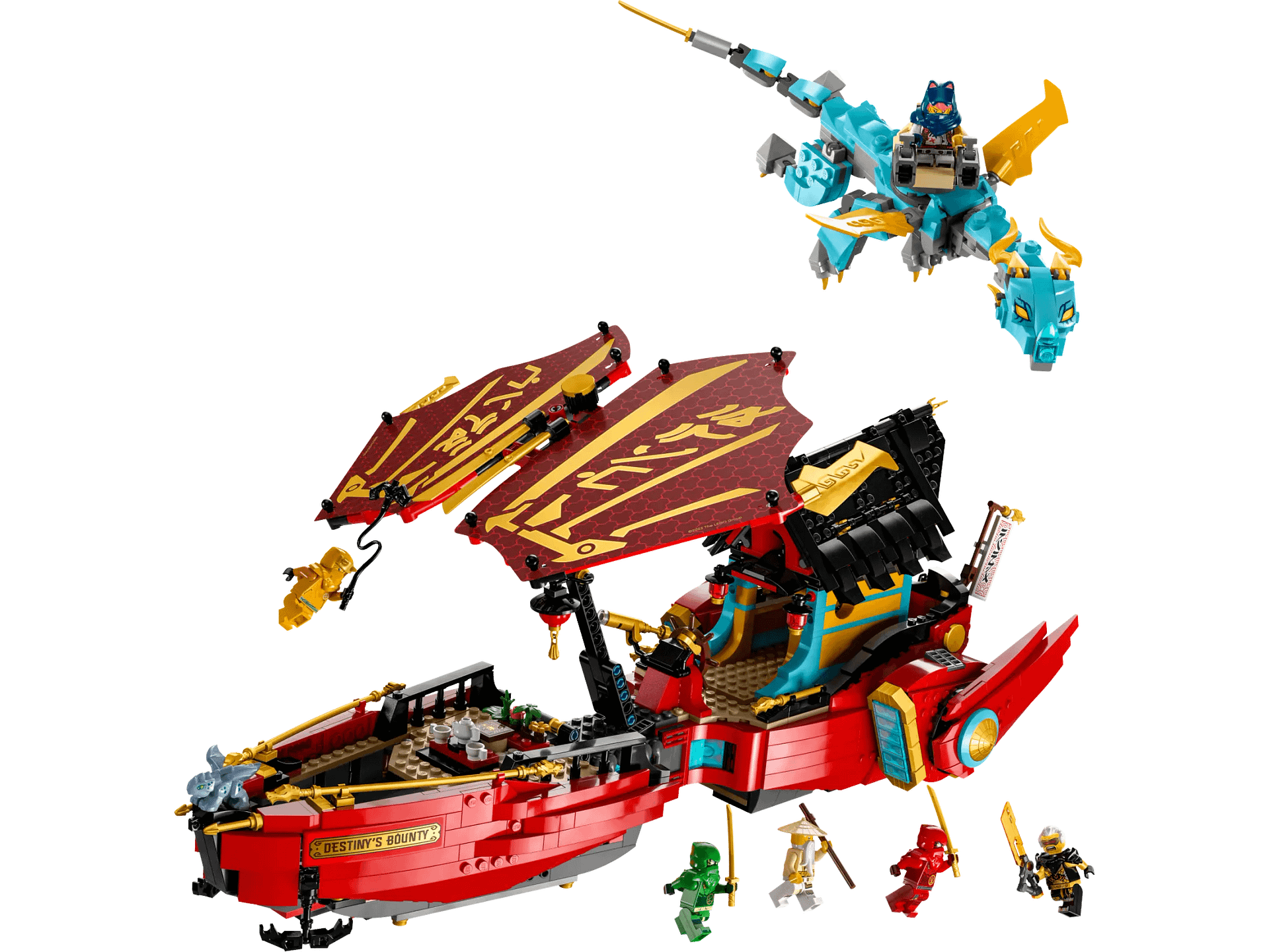 LEGO® 71797 Destiny s Bounty - race against time - NINJAGO®