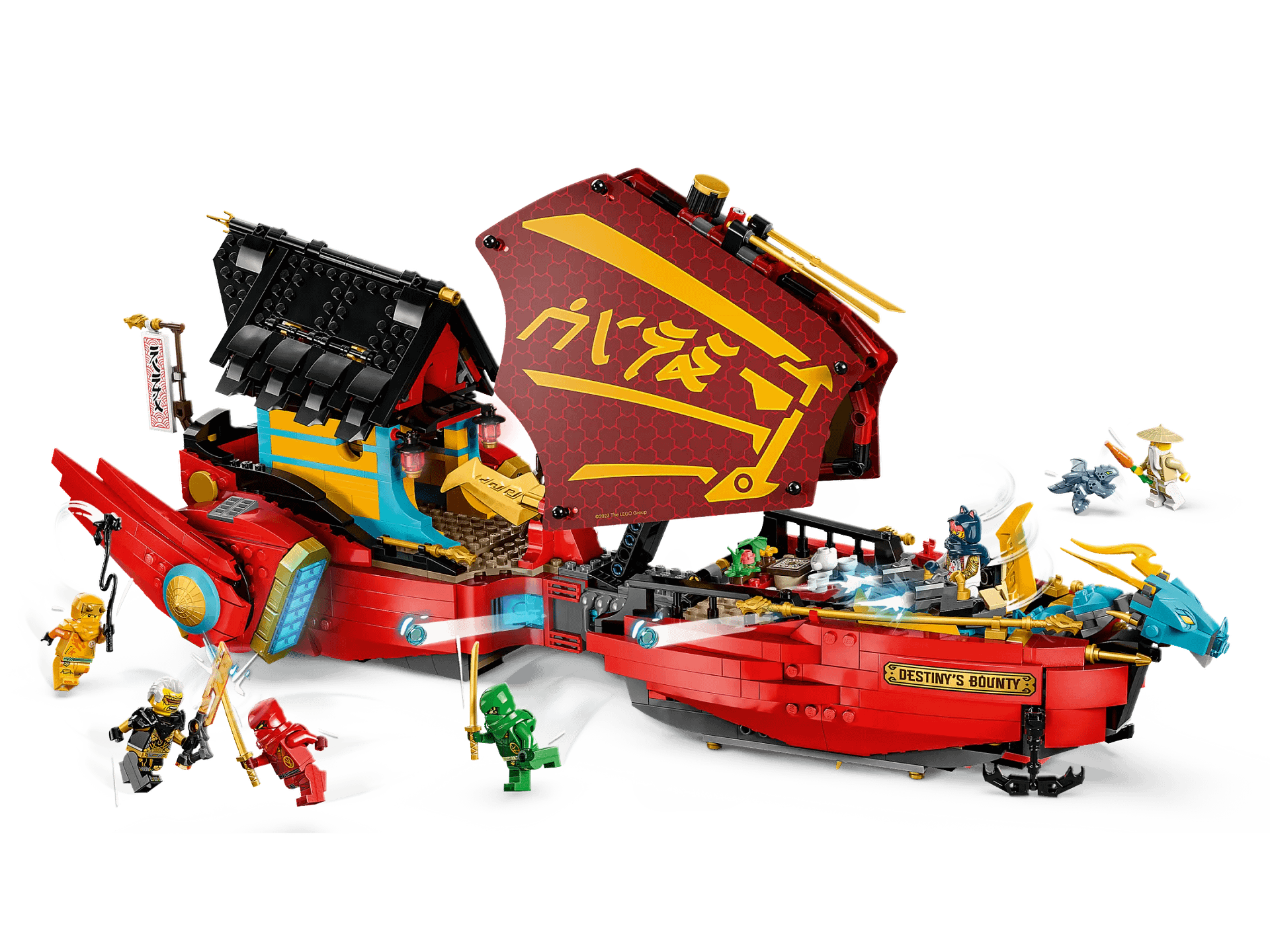 LEGO® 71797 Destiny s Bounty - race against time - NINJAGO®